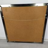 Mirror square brass design