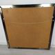 Mirror square brass design
