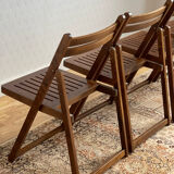 4 folding chairs 1960
