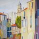 Village en bord de méditerranée