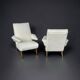 Pair of vintage armchairs from the 1950s-60s refurbished