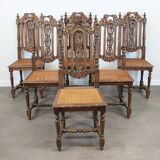 Set of 6 Renaissance chairs