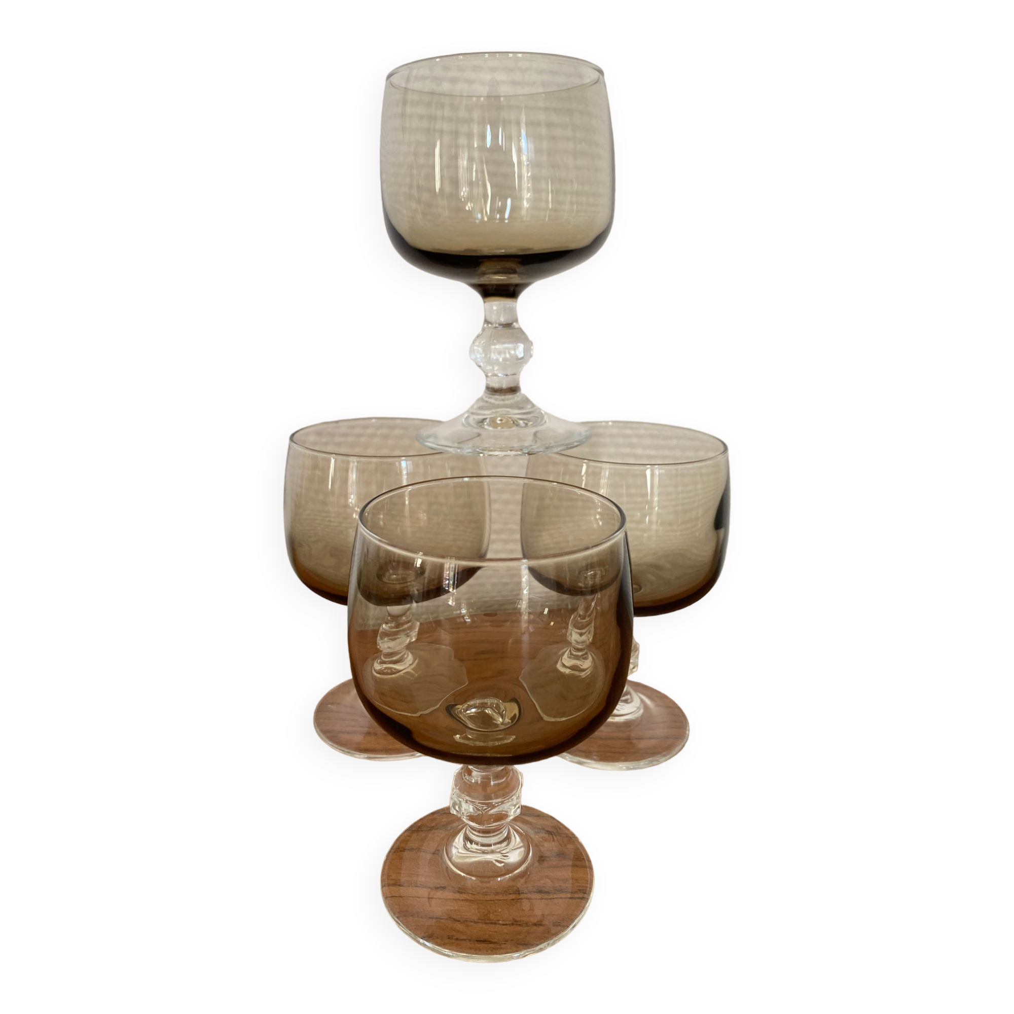 Set of 4 Luminarc wine glass model "Domaine"