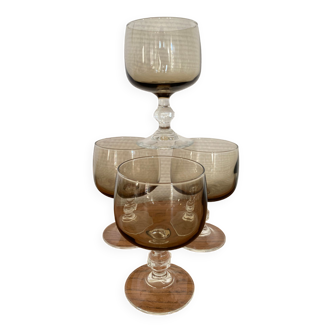 Set of 4 Luminarc wine glass model "Domaine"