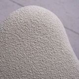 Tabouret suédois des années 1940 avec pieds en acajou