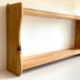 Vintage raw wood shelf