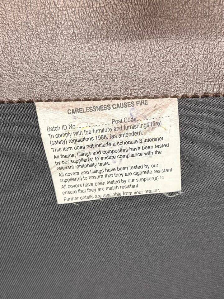 Brown Leather Chesterfield Wing Chair