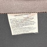 Brown Leather Chesterfield Wing Chair