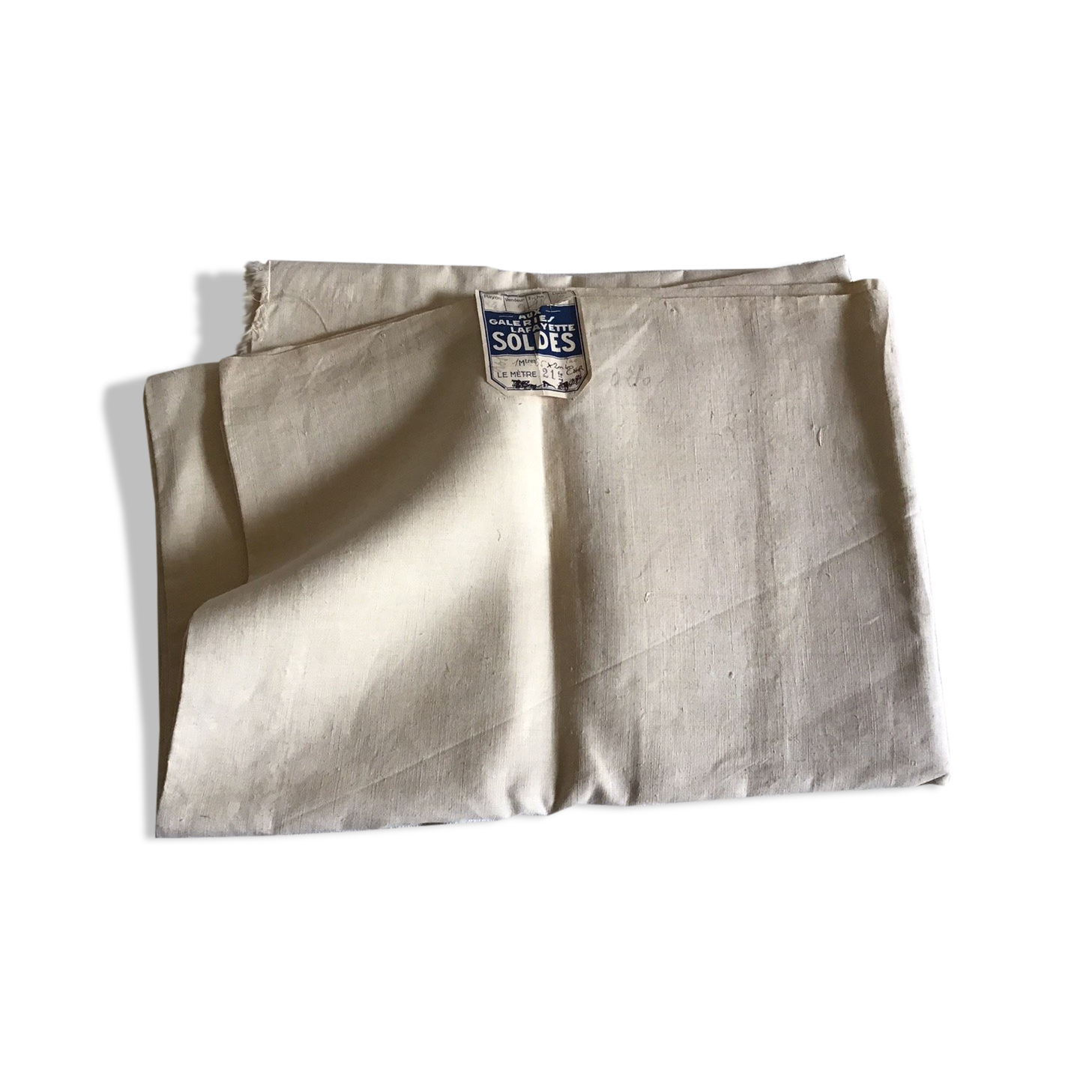 Vintage lining for tablecloth