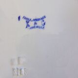 1 round vintage serving dish K and G Luneville Dutch model 2106122