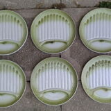 Moulin des loups asparagus plates