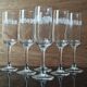 Set of 6 Luminarc Gourmet "Grabè" champagne flutes.