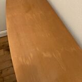 Folding wooden table / console