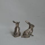 Silver rabbit duo
