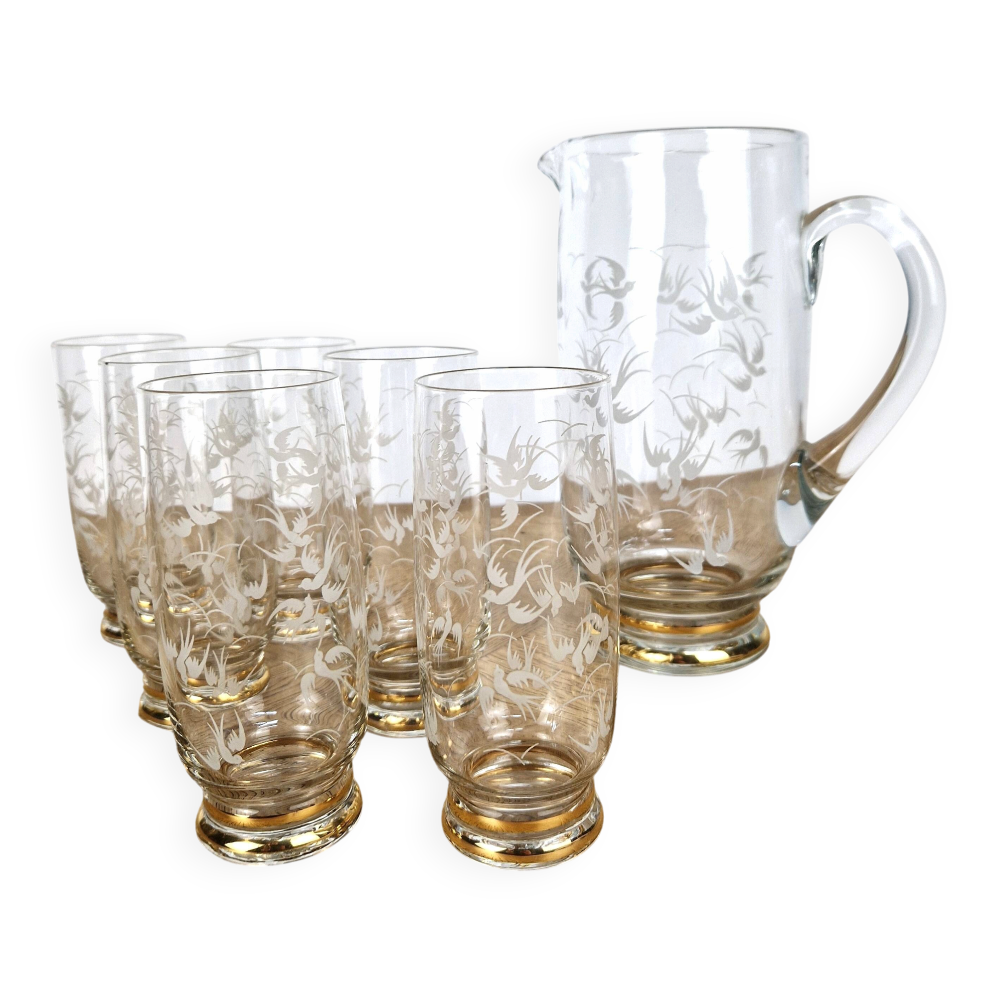 Vintage orangeade set from the 60s/70s.