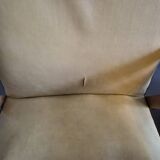 Paire de fauteuils vintage 1950 pieds compas