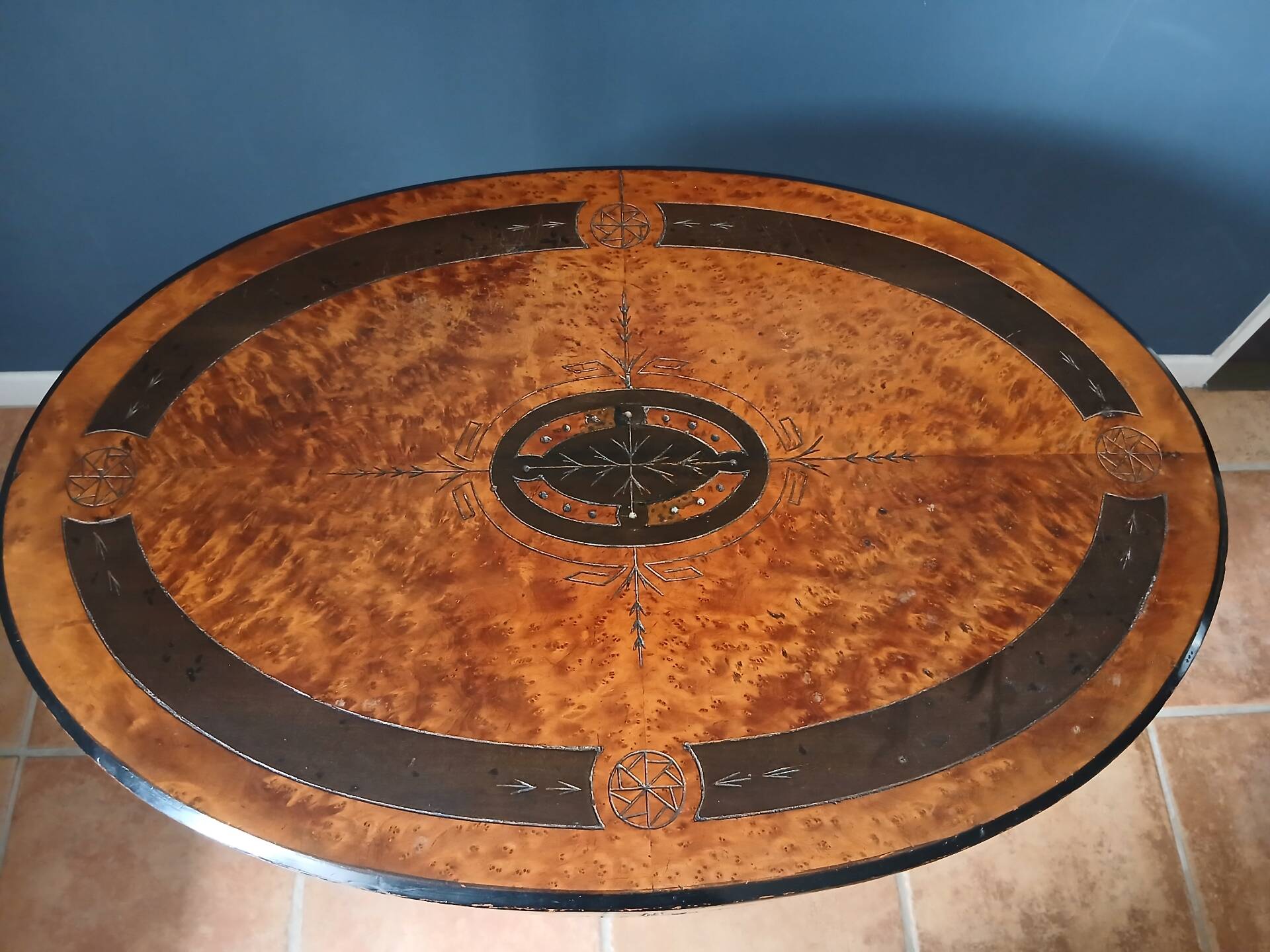 Victorian sewing table