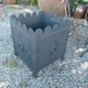 Pair de jardinières en fer forge 20ème