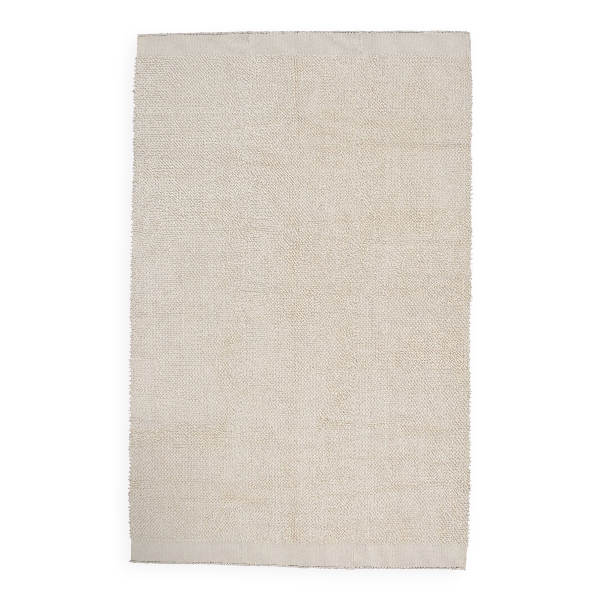 Super Soft Beige & Cream Modern Kilim Rug, 188x298Cm