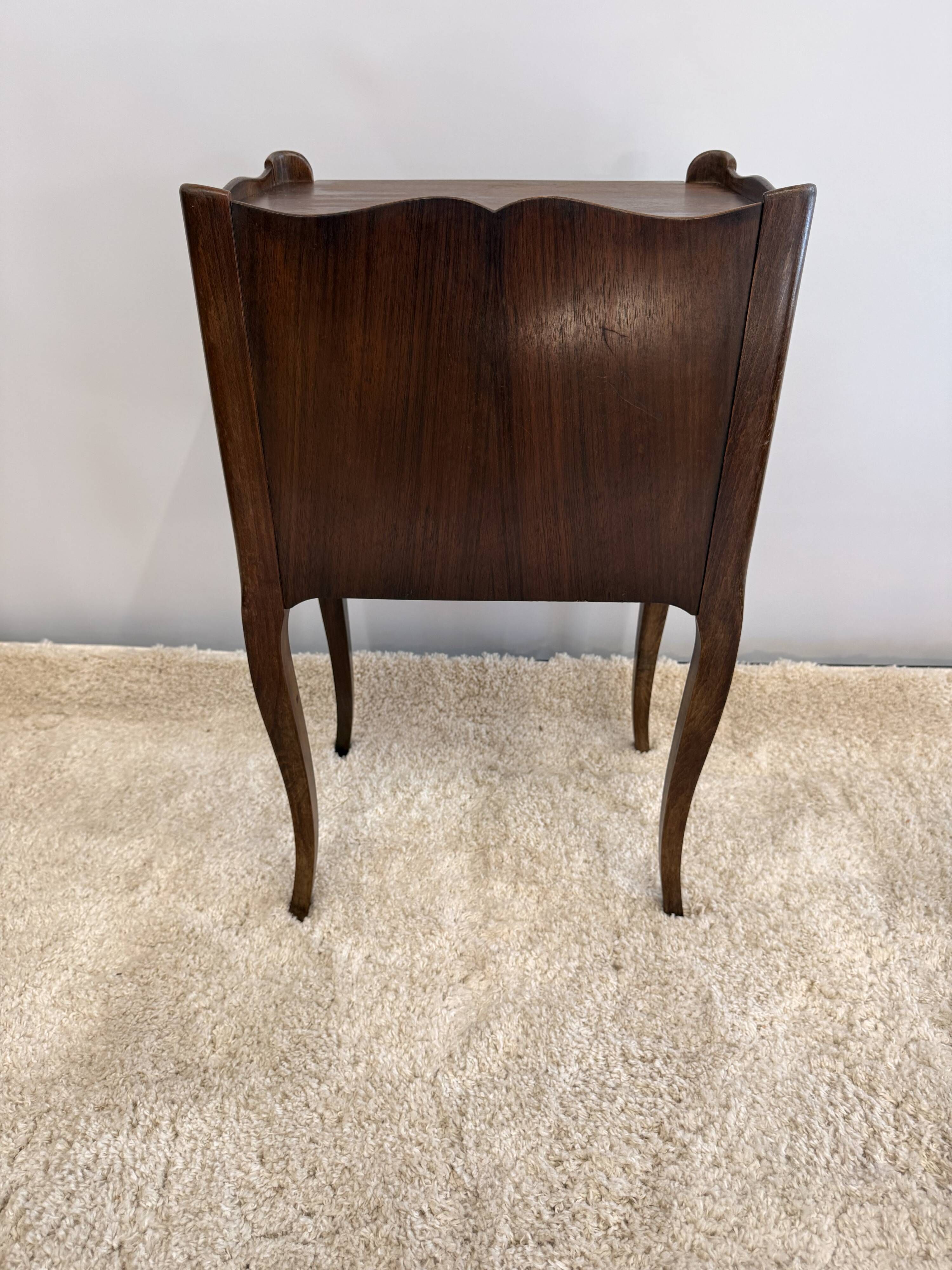Louis XV and Louis XVI transitional bedside table – 3 drawers