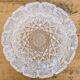 Cut crystal ashtray