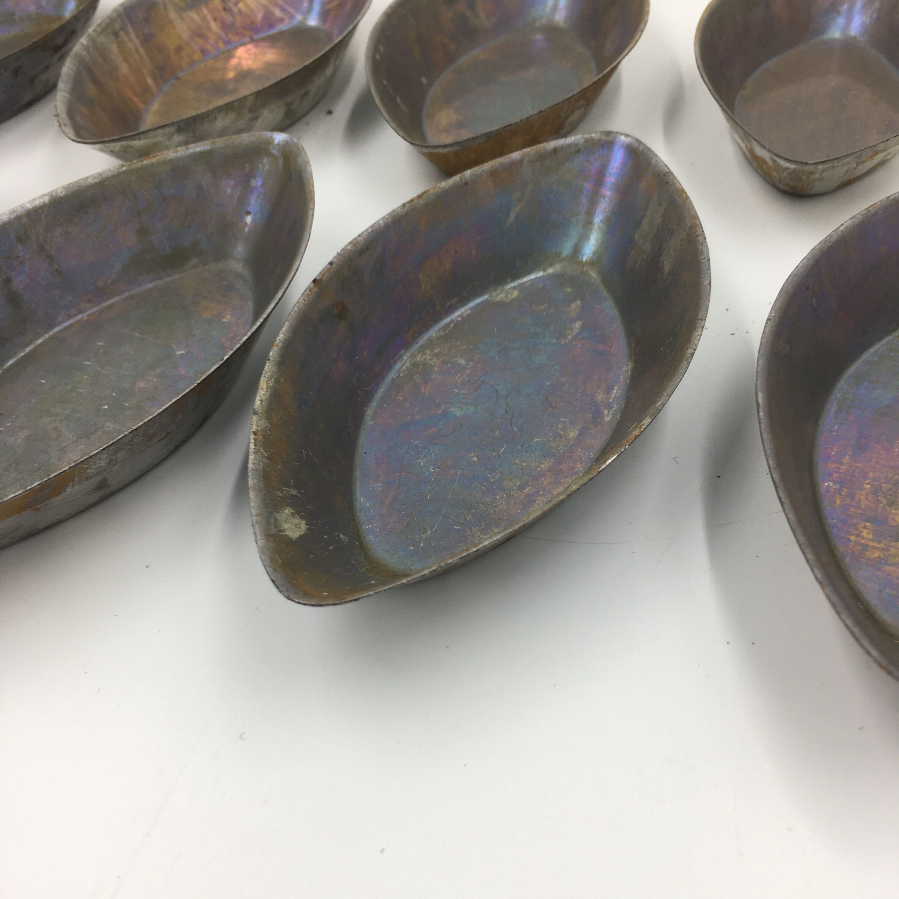 Set of 12 tray molds