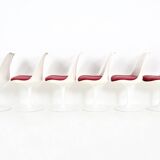 Set of 6 Tulip Chairs By Eero Saarinen For Knoll International, 1970