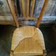 Low ash straw chair