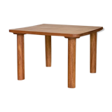 Vintage teak square coffee table