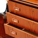 Danish vintage teak secretary | Restored Scandinavian desk