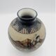 Vase boule en grès de Cibourg signé Pedro Garcia de Diego -637004