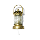 Applique boat Brass Lantern