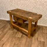 Établi ancien meuble de métier