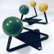 Vintage Coat Racks • Wrought Iron & Wood • 1950