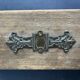Coffret en bois vintage