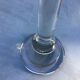 Art deco glass candle holder from the 30s