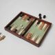 Jeu de voyage backgammon et dames vers 1920