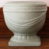 Art Deco ceramic pot cover