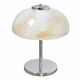 Art Deco table lamp – 1960s, wood and metal, E27