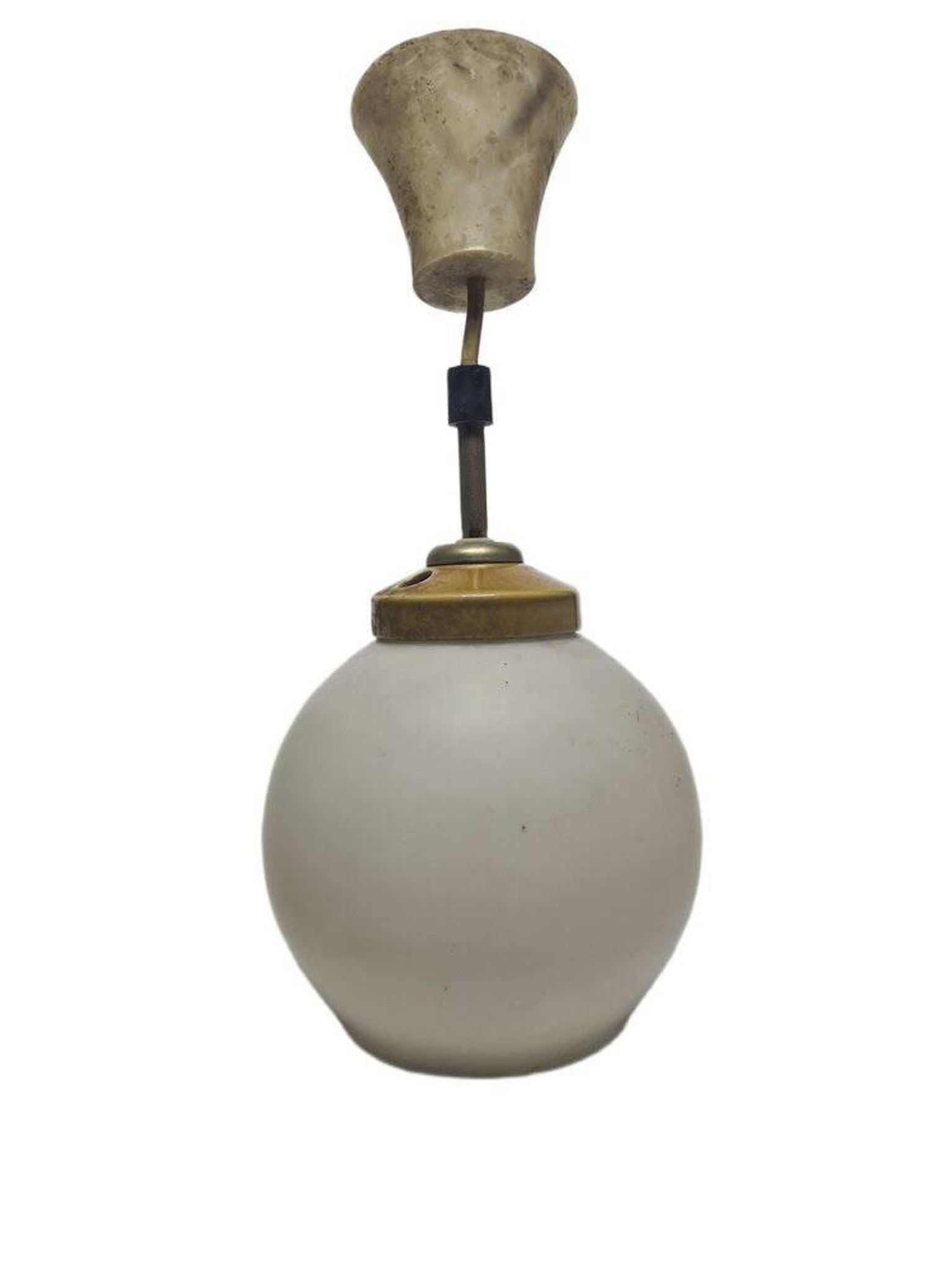 Postmodern Communist pendant lamp, Poland, 1970s