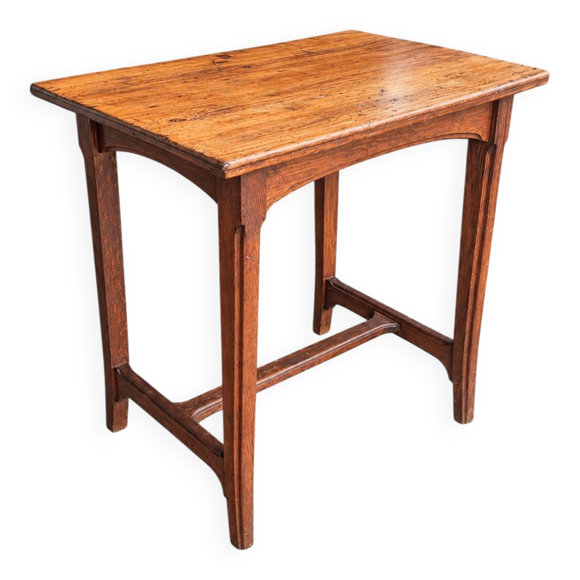 Small antique solid wood table – early 20th century