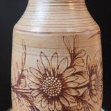 Large Vallauris vase signed by Jacques Fonck and Jean Matéo, 1950s.