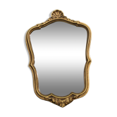Old mirror gilded