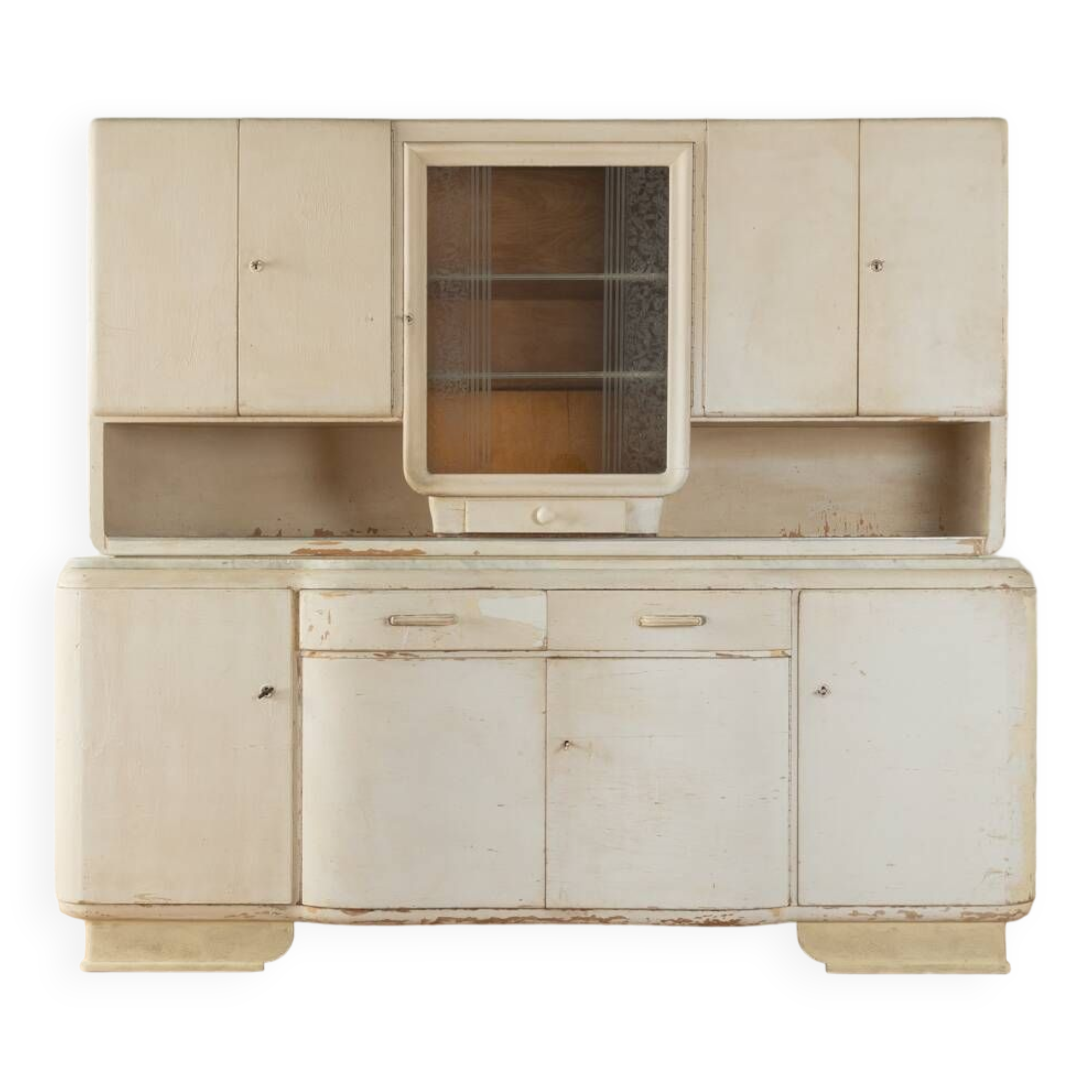 Art Déco kitchen cabinet