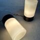 2x lampe de plafond vintage – bakélite et opaline
