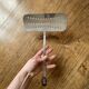 Ecumoire, fish, barbecue spatula, stainless steel - vintage Ikea