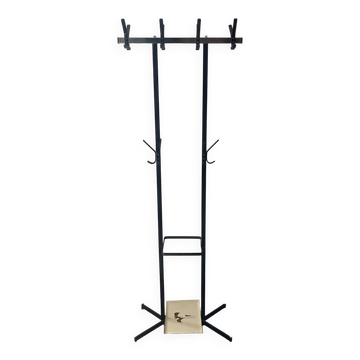 Vintage standing coat rack wardrobe from the 60s