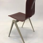 Lot of 4 vintage chairs Galvanitas S22 in the Netherlands