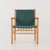 Beech armchair, Danish design, 1970s, designer: Erik Ole Jørgensen, manufacture: Tarm Stole & Møbelf