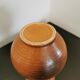 Brown vase marked Austria
